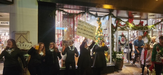 HAPPENING NOW: Hometown Holidays Shop Late Thursday #2 and West Seattle Art Walk