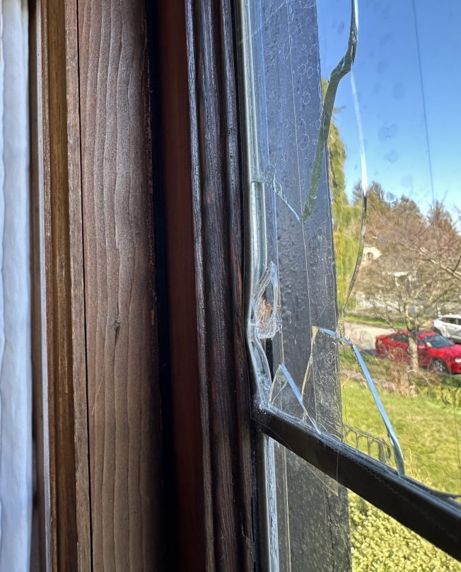 READER REPORT: Window shot at?