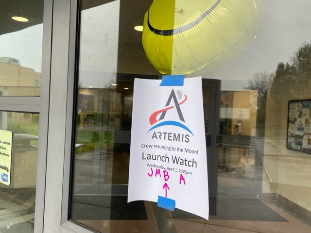 UPDATE: Watching Artemis II launch toward the Moon, with Alice Enevoldsen at South Seattle College