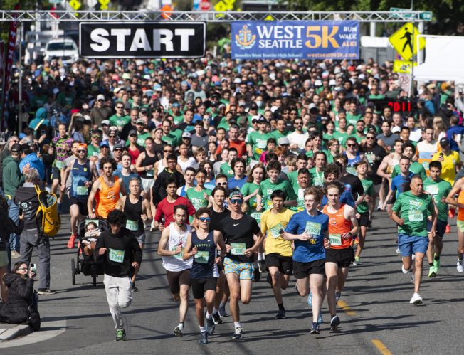 VIDEO, PHOTOS: 2026’s West Seattle 5K was the biggest ever!