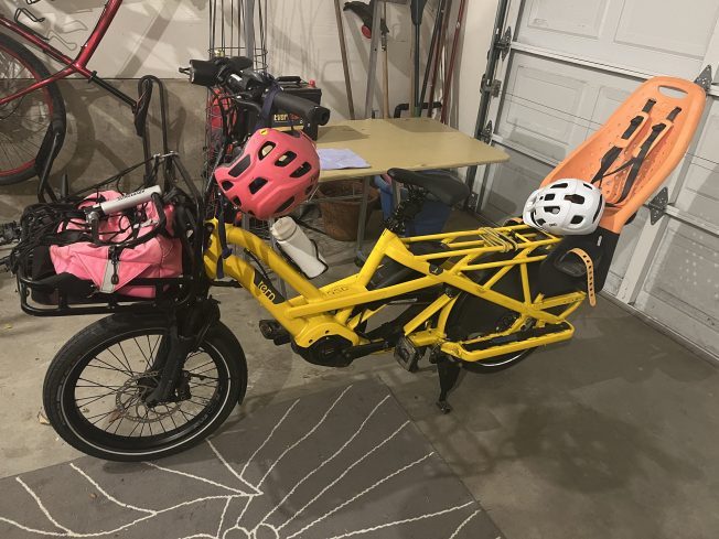 WEST SEATTLE CRIME WATCH: Stolen yellow cargo e-bike; car break-in
