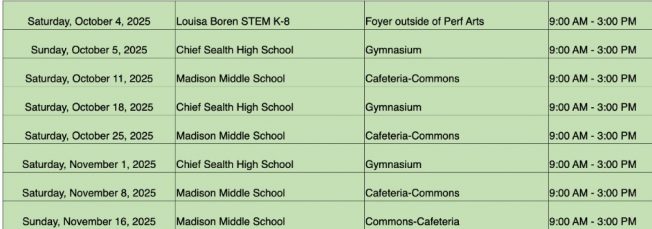 HEALTH: Vaccination clinics ahead at schools in West Seattle